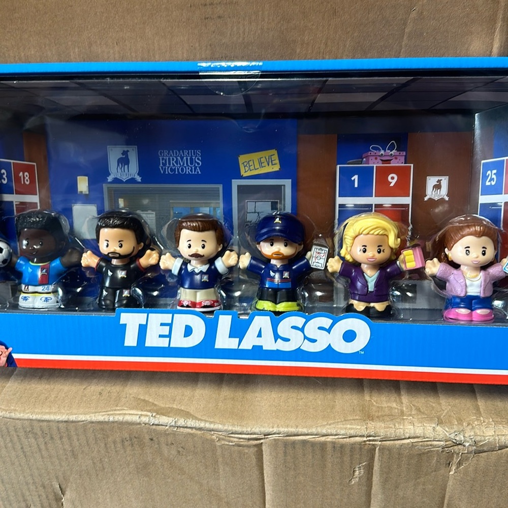 Little People Collector Ted Lasso Special Edition Set, 6 Figures